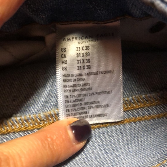 American Eagle mens jeans. Size 31x30 2 pairs - Picture 4 of 8